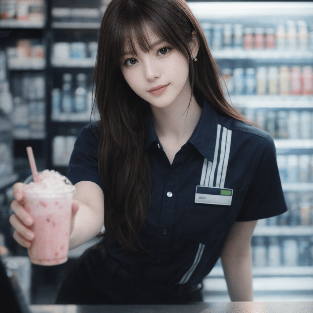 X프렌드 실사 캐릭터 감성 샷 2