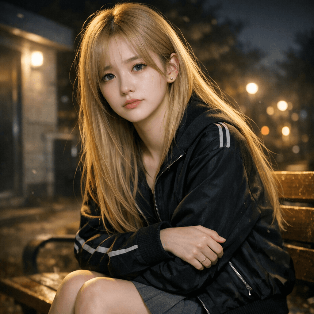 X프렌드 실사 캐릭터 감성 샷 6